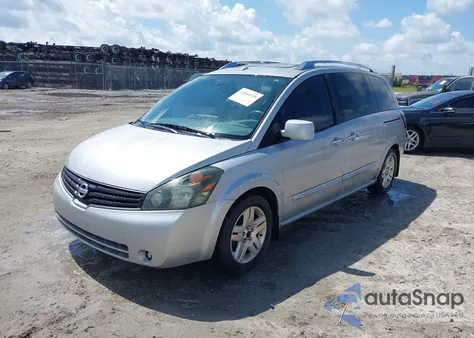 2007 Nissan Quest 3.5 Se from USA, damaged, VIN 5N1BV28U67N137420